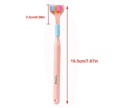 3 Sided Toothbrushes